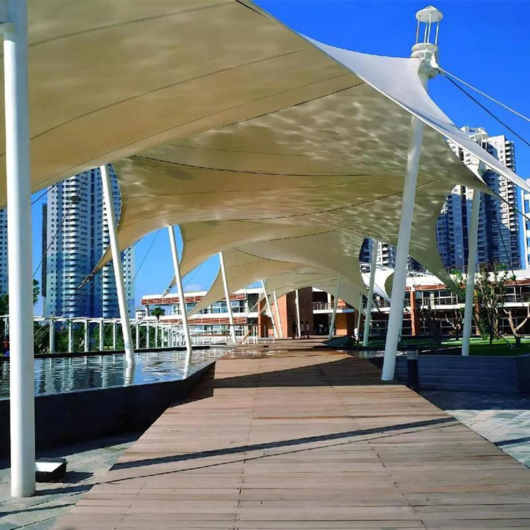 紫金县膜结构景观棚