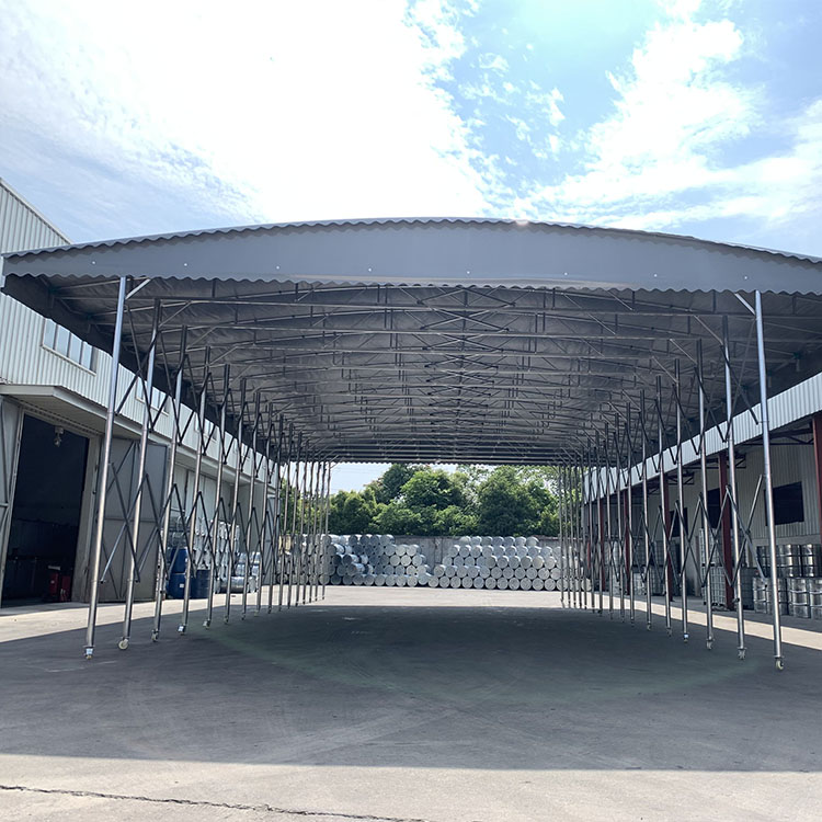 紫金县电动/移动推拉棚