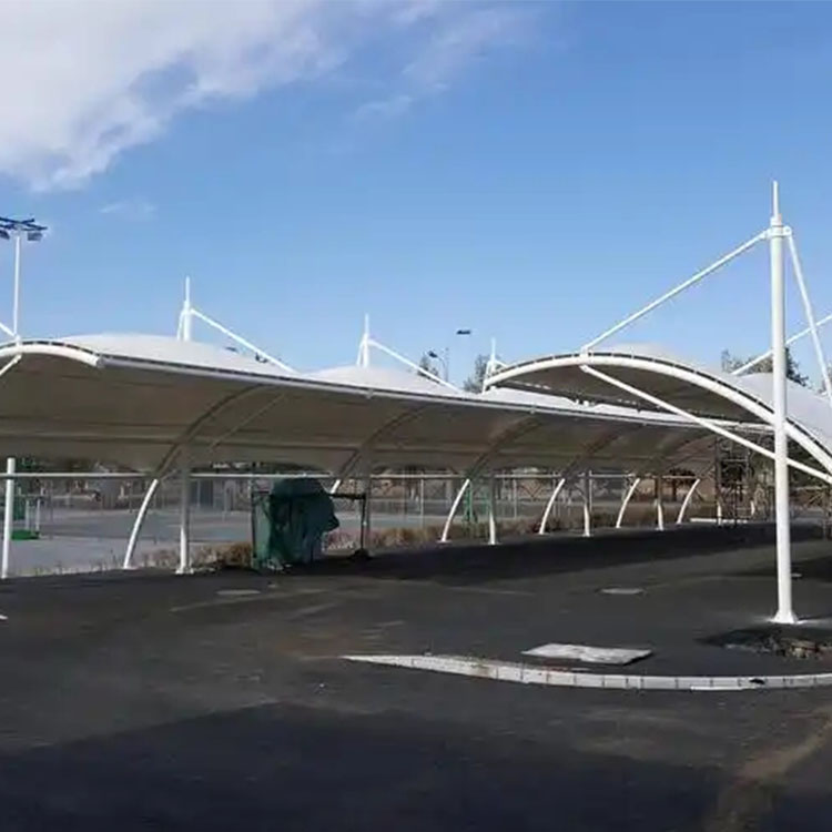紫金县膜结构电动车棚