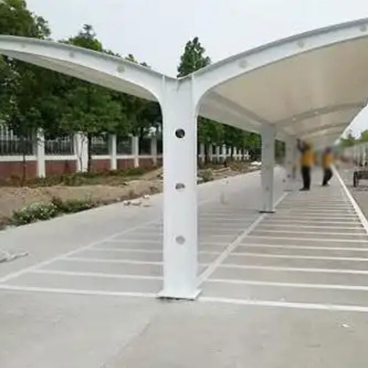 紫金县膜结构电动车棚