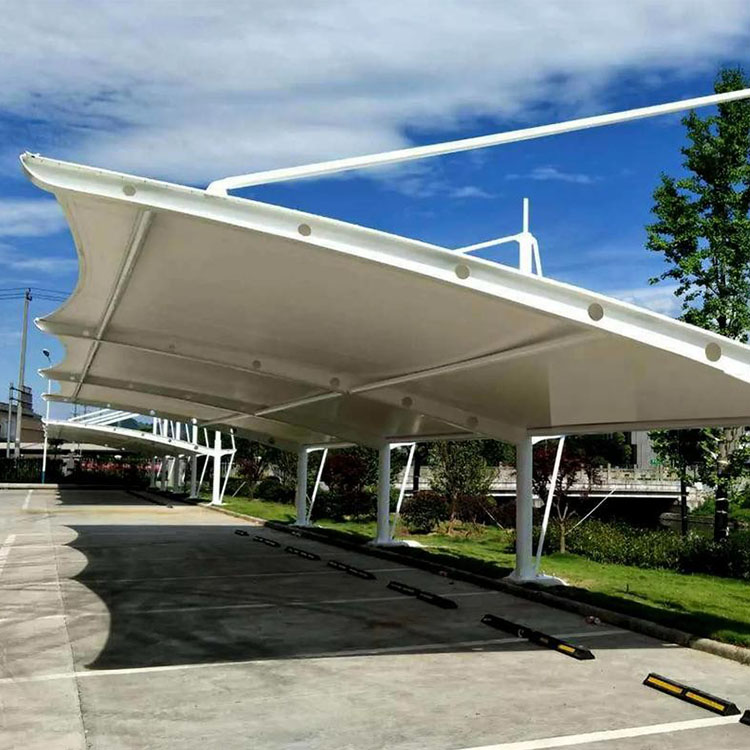 紫金县膜结构汽车棚